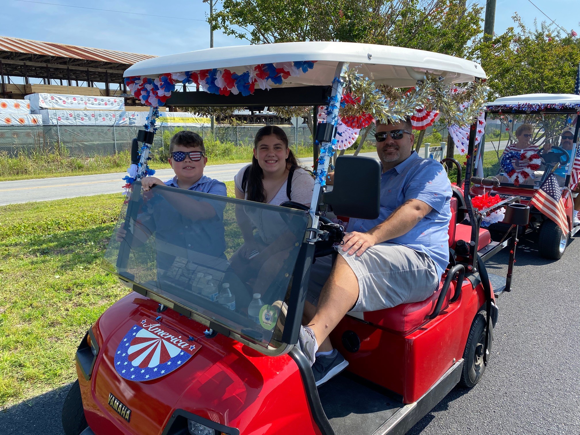 Golf Cart Parade Discover NC Homes
