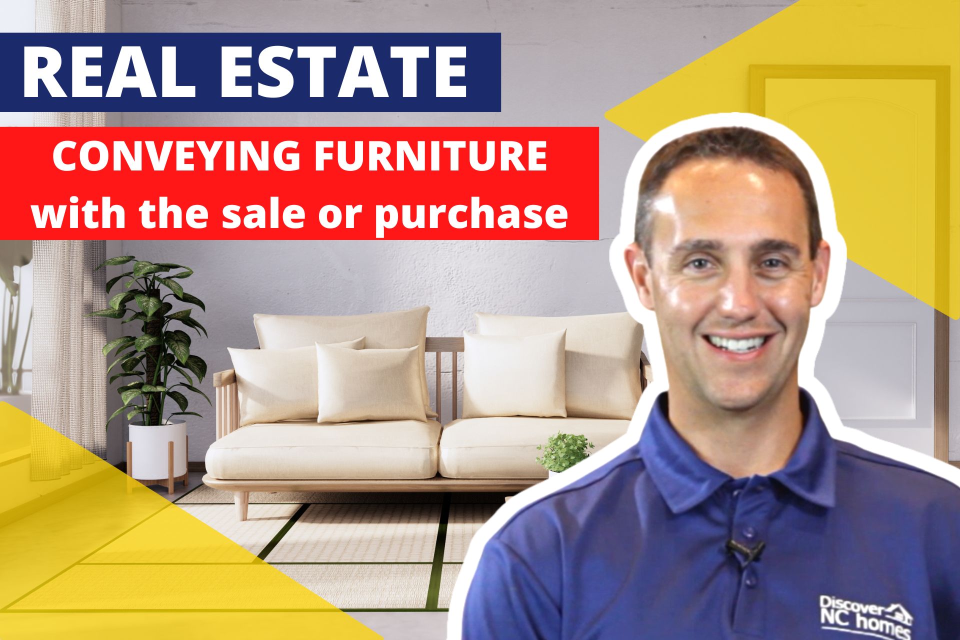 Conveying furniture in a real estate transaction