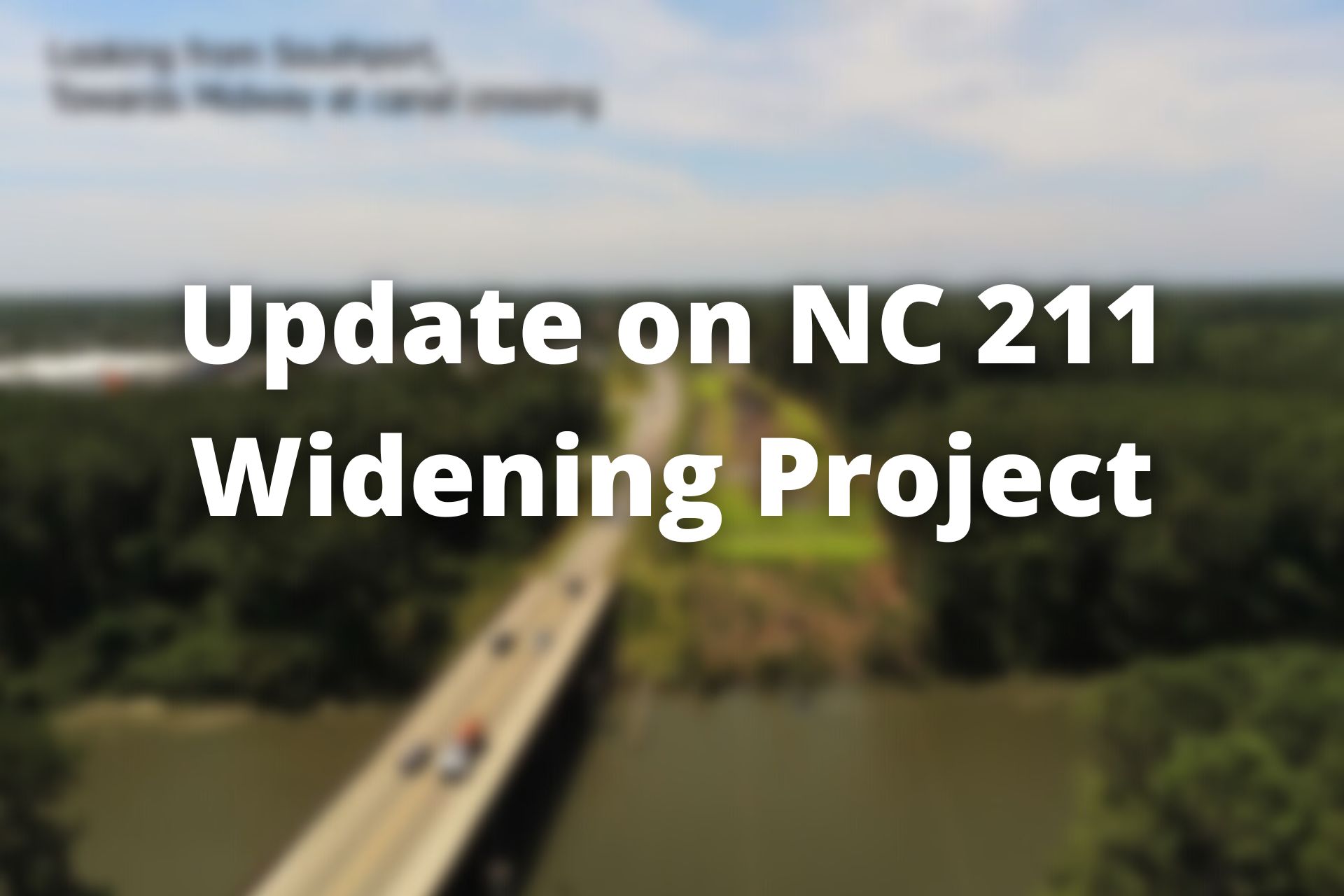 Update-on-NC-211-Widening-Project