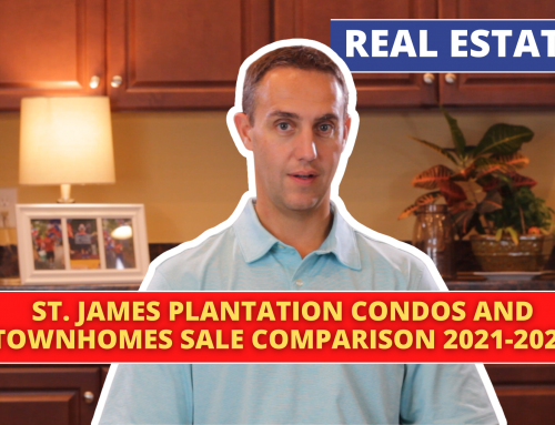 St James Plantation condos and townhomes sales comparison 2021 vs 2022