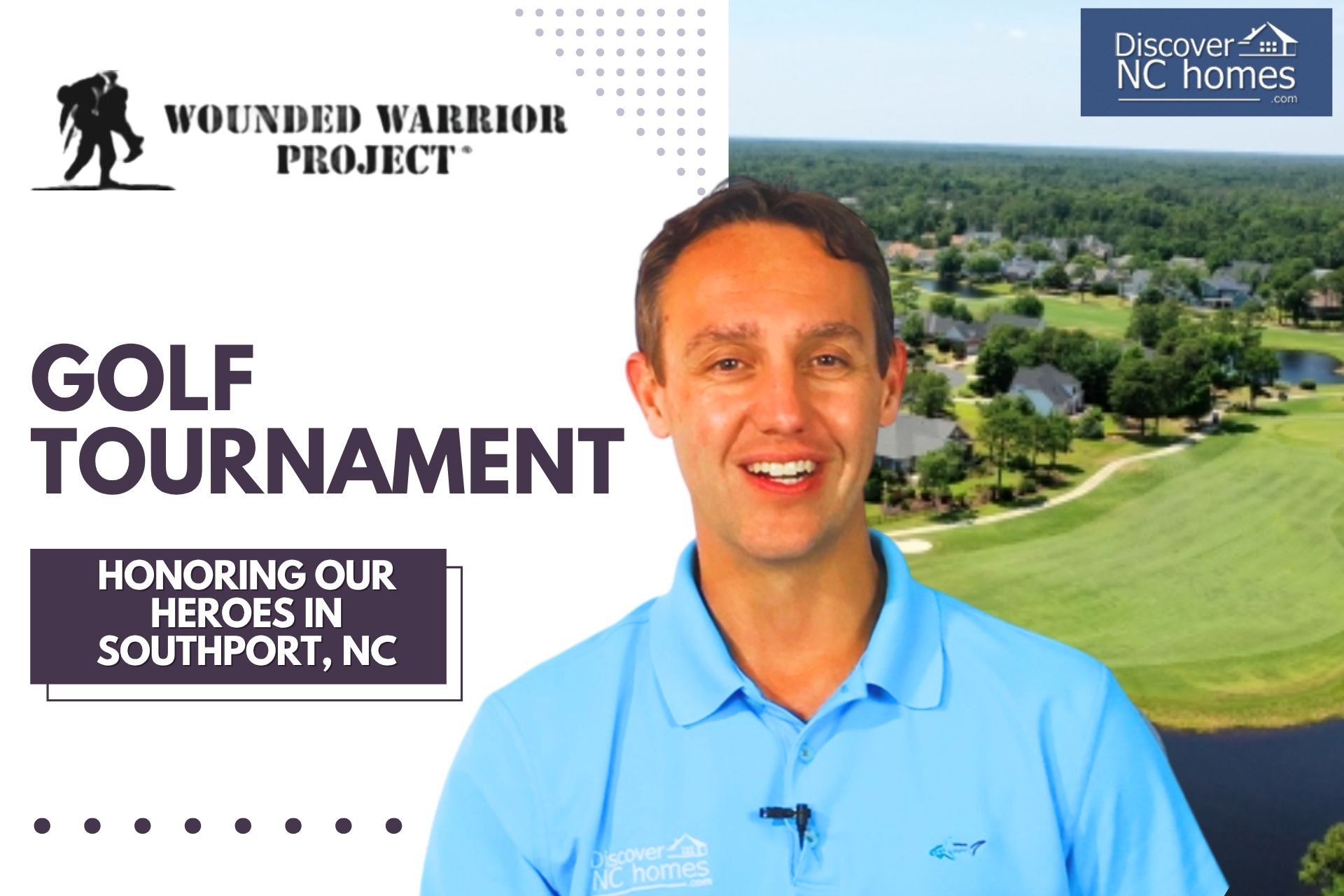 Supporting Those Who Serve: Discover NC Homes Sponsors the Wounded Warrior Golf Tournament
