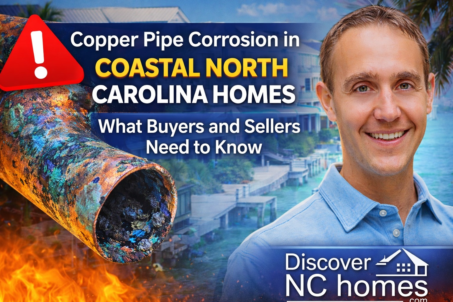 Copper pipe corrosion